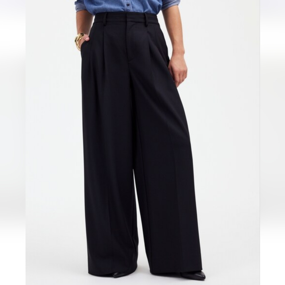 NWT Madewell The Harlow Superwide-Leg Trouser